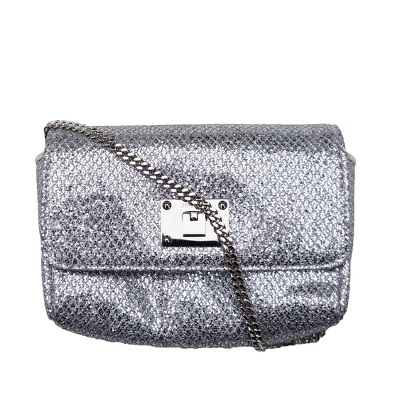 JIMMY CHOO RUBY GLITTER SHOULDER BAG - Picture 5 of 8